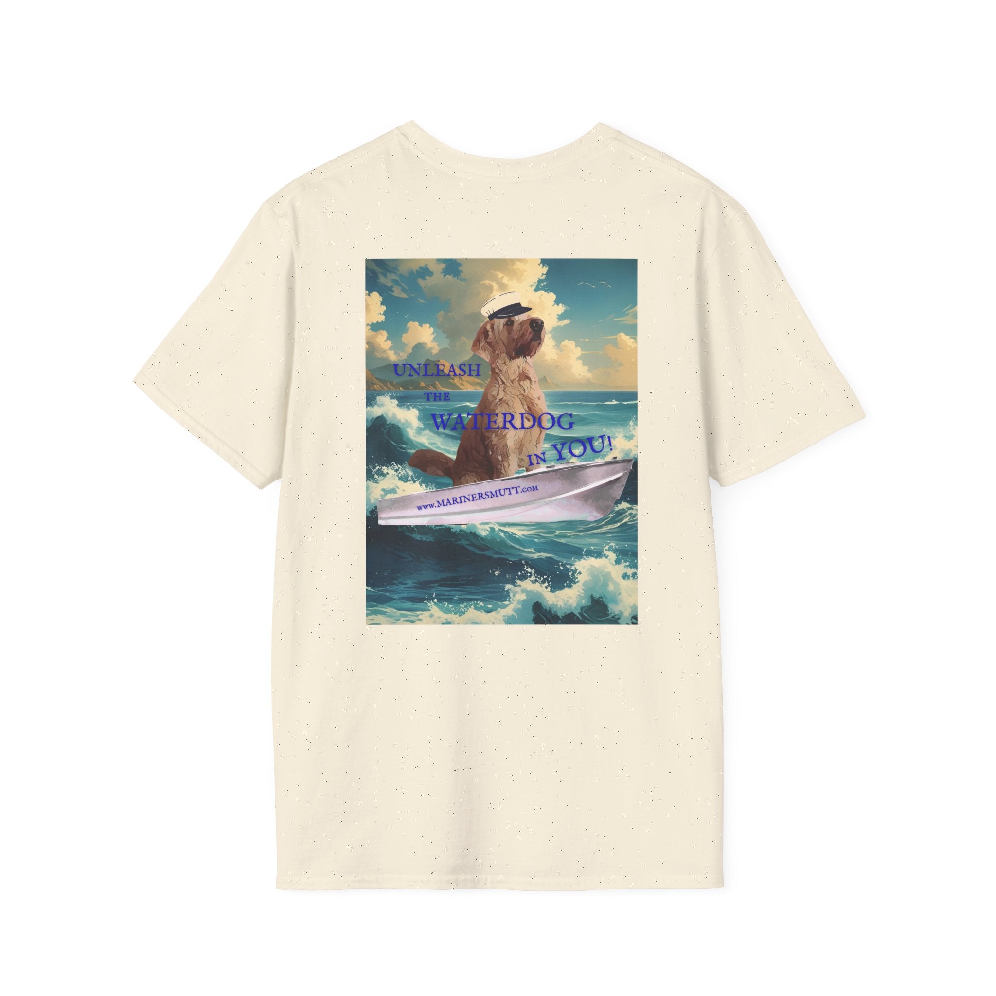 Waterdog Print on back Softstyle T-Shirt
