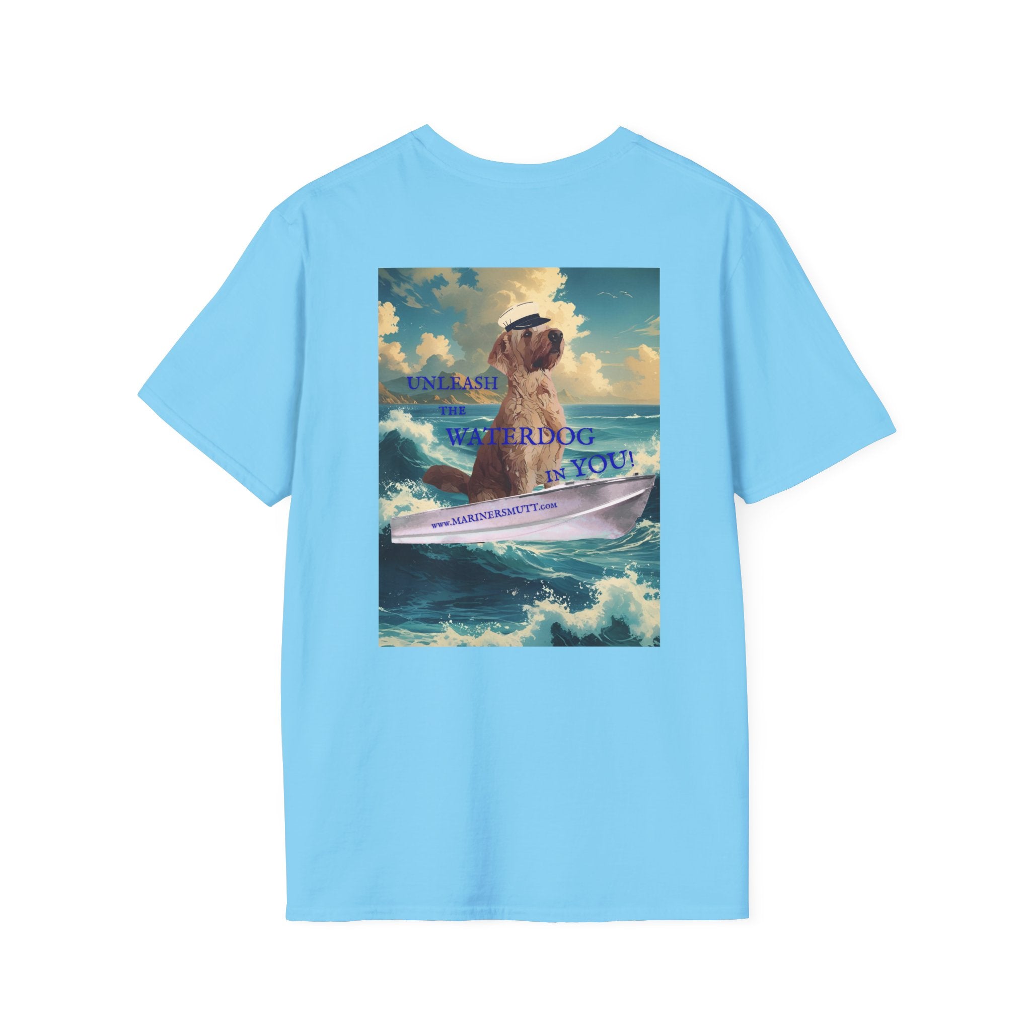 Waterdog Print on back Softstyle T-Shirt