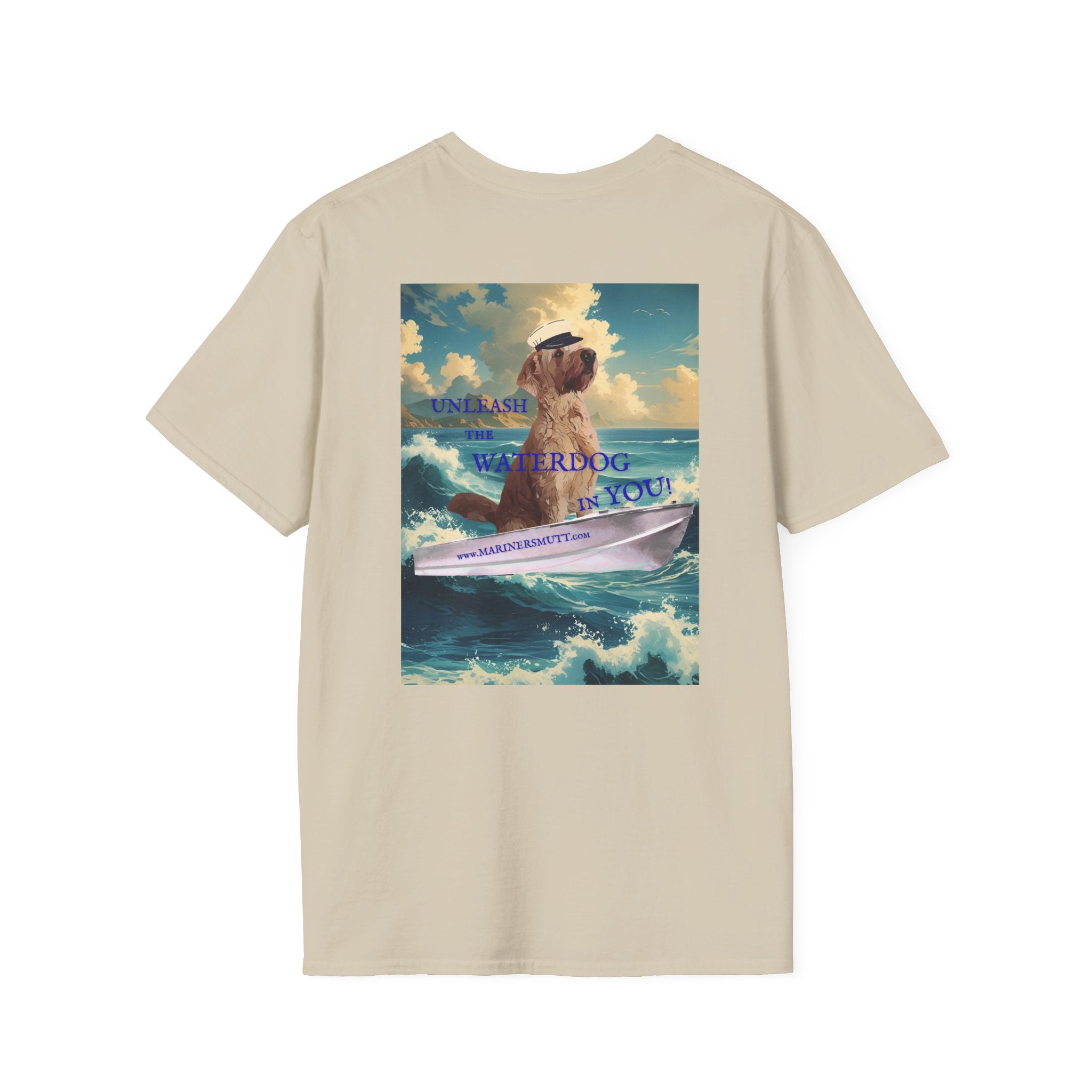 Waterdog Print on back Softstyle T-Shirt