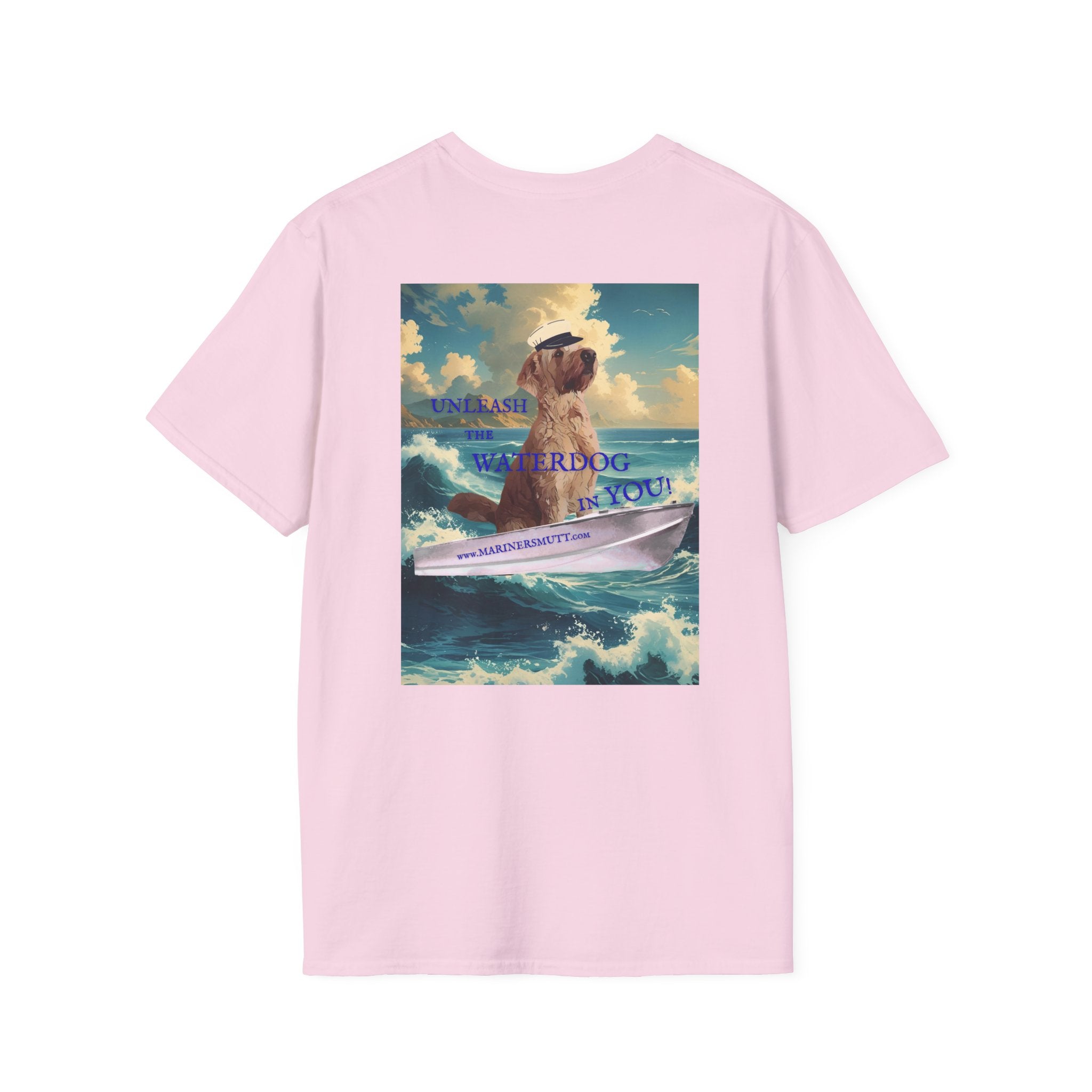 Waterdog Print on back Softstyle T-Shirt