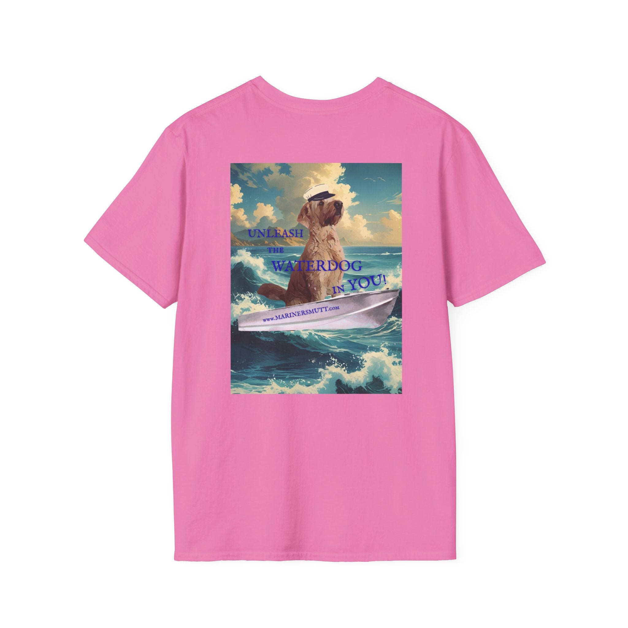 Waterdog Print on back Softstyle T-Shirt