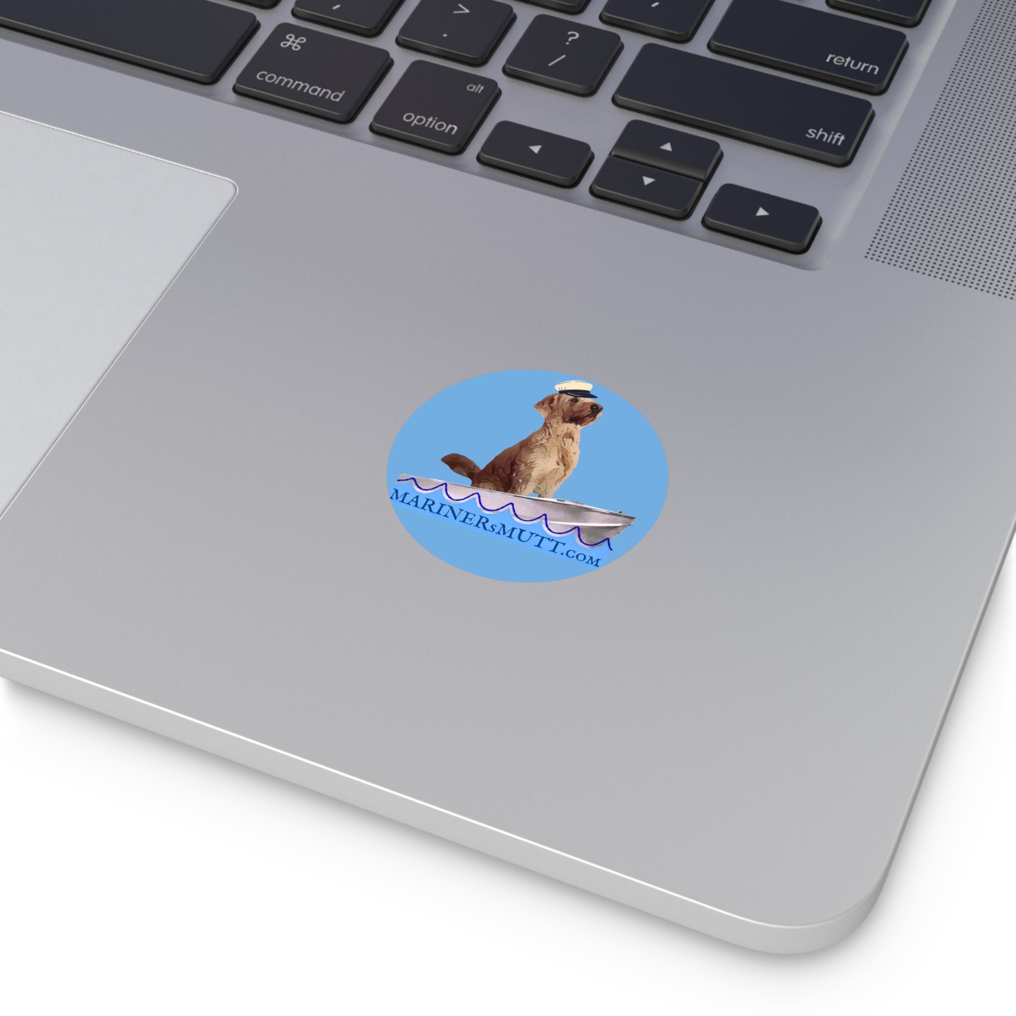 Nautical Dog Vinyl Stickers, Fun Pet Decor, Dog Lover Gift, Outdoorsy Accessories, Boat Themed Stickers, Mariner's Mutt