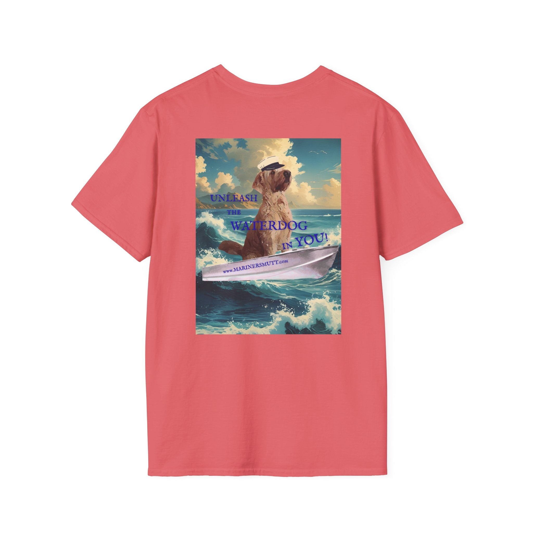 Waterdog Print on back Softstyle T-Shirt