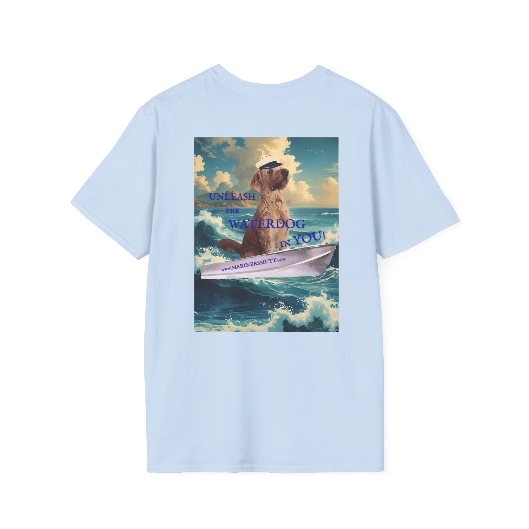 Waterdog Print on back Softstyle T-Shirt