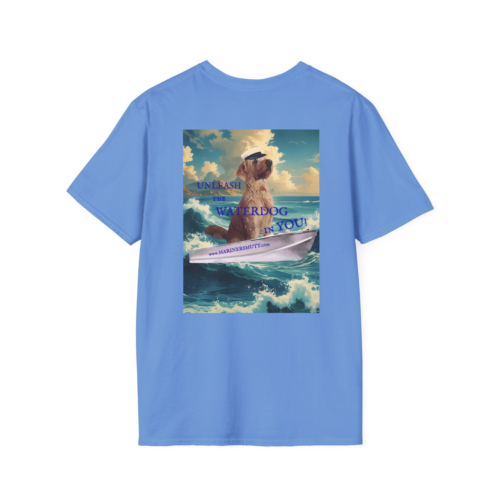 Waterdog Print on back Softstyle T-Shirt