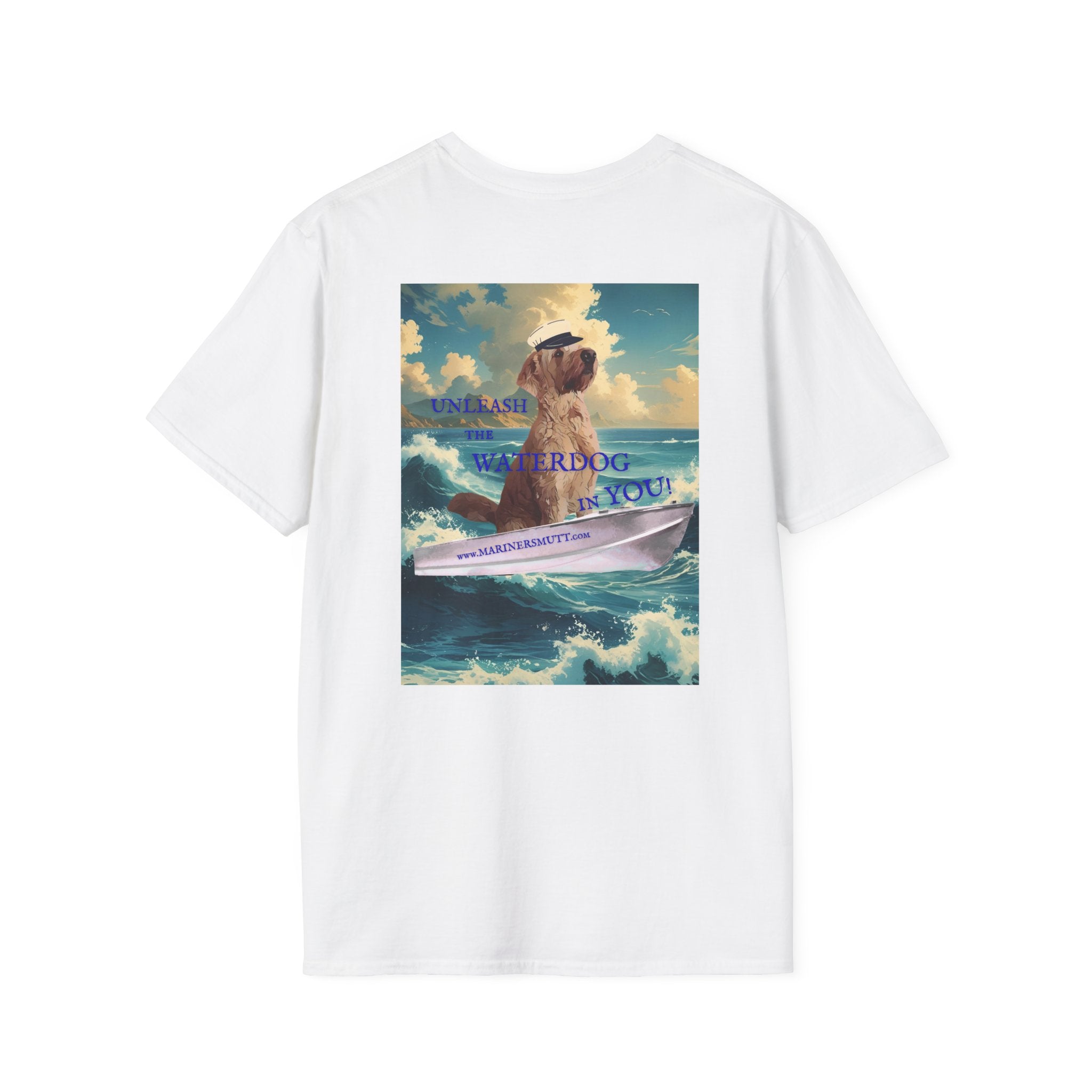 Waterdog Print on back Softstyle T-Shirt