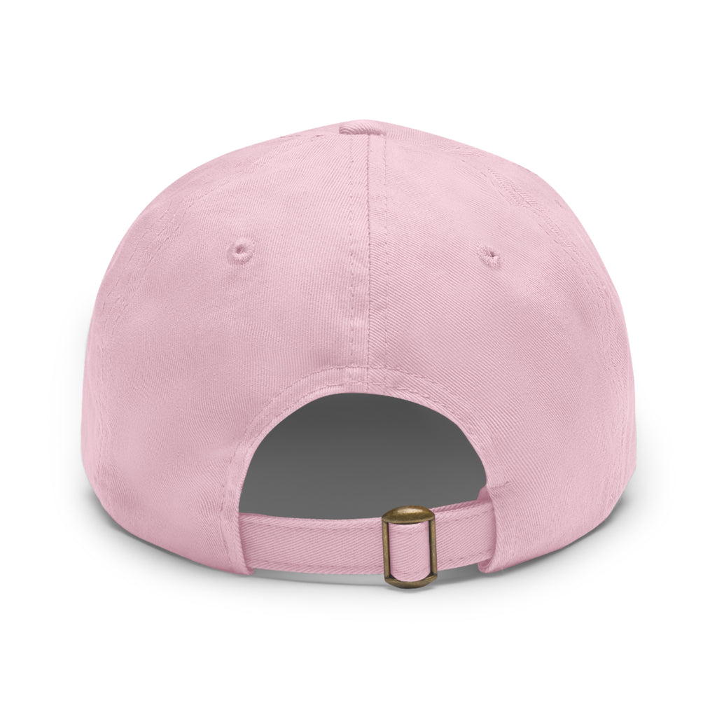 Mariner's Mutt Logo Dad Hat with Leather Patch (Round)