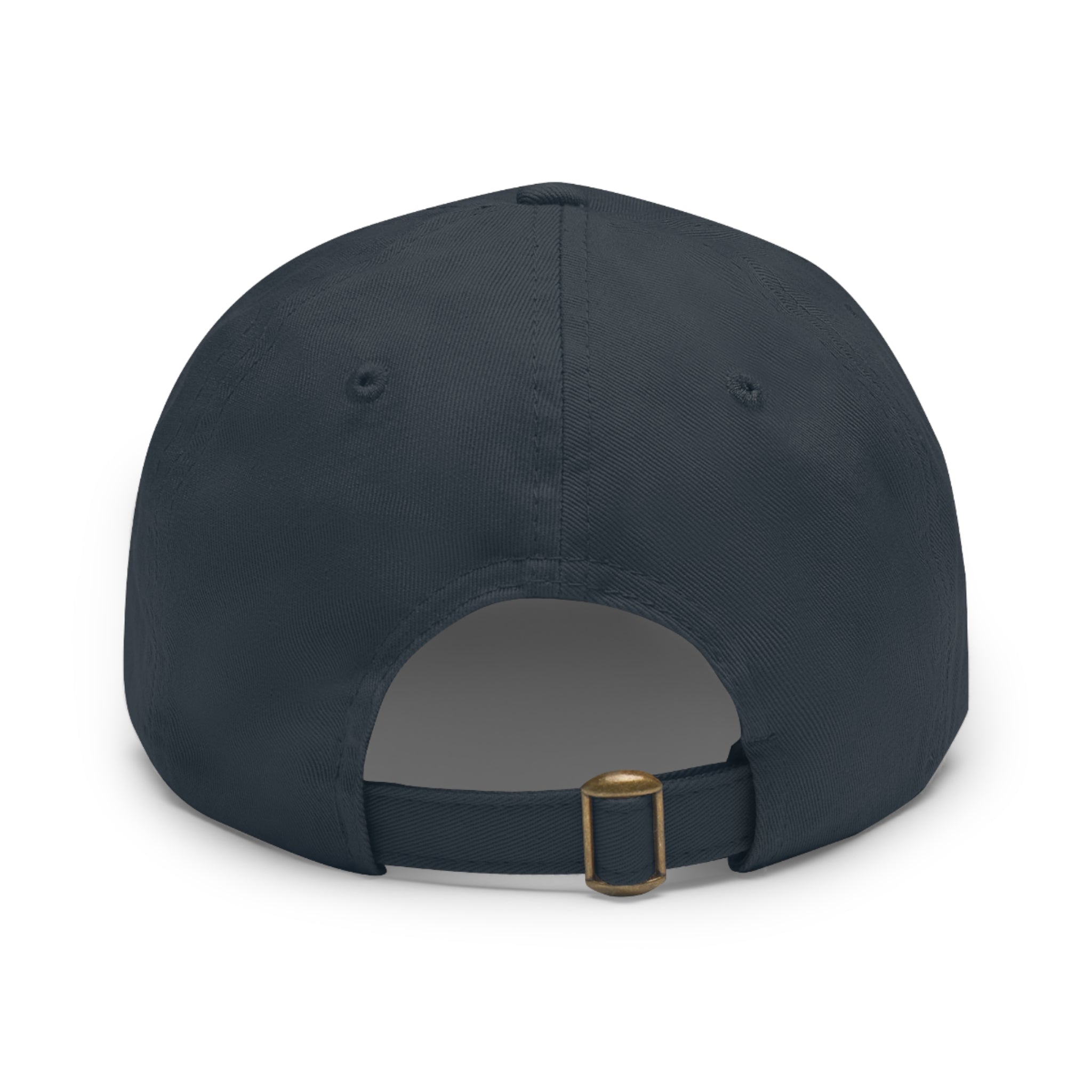 Mariner's Mutt Logo Dad Hat with Leather Patch (Round)