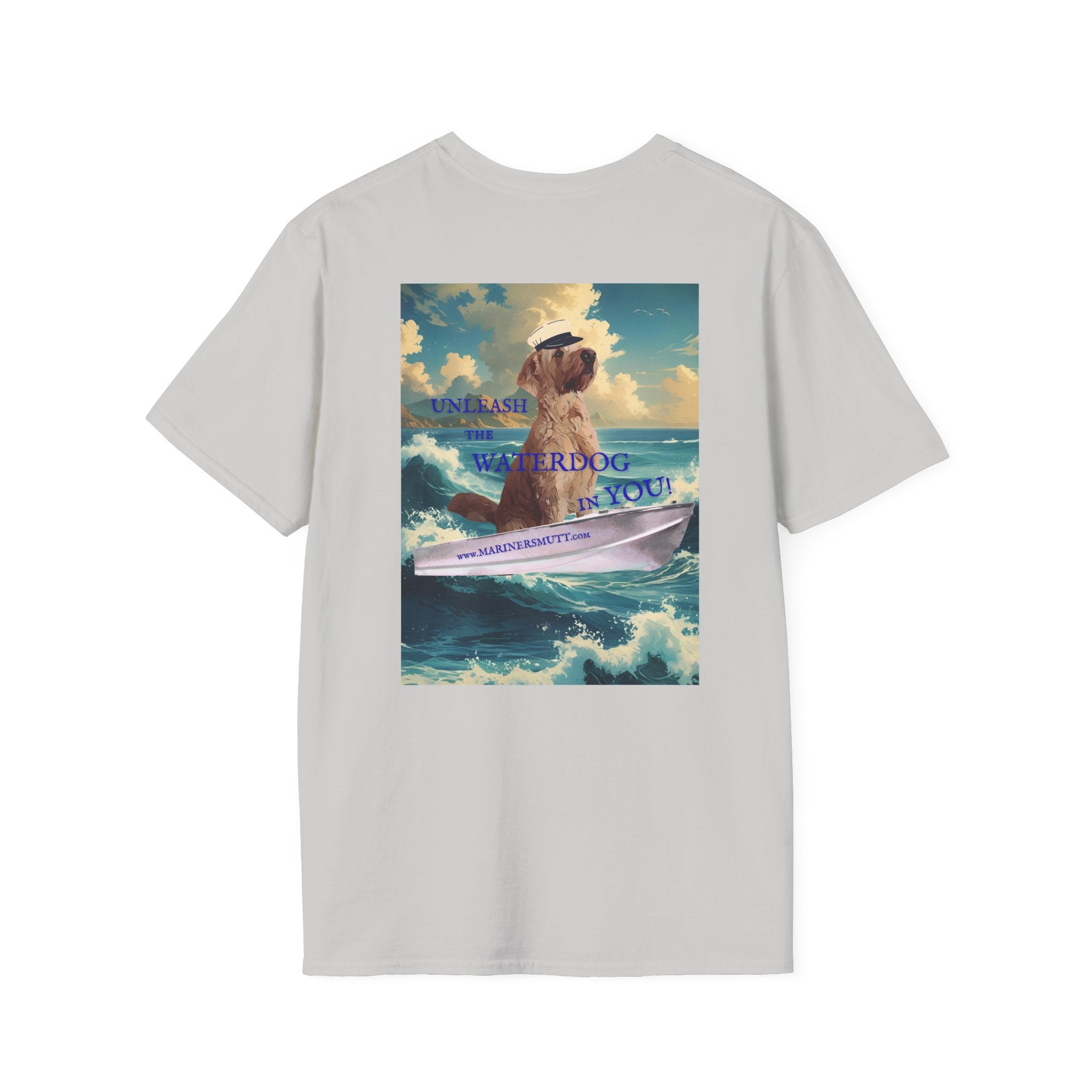 Waterdog Print on back Softstyle T-Shirt